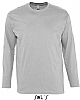 Camiseta Color Manga Larga Monarch Sols - Color Gris Mezcla